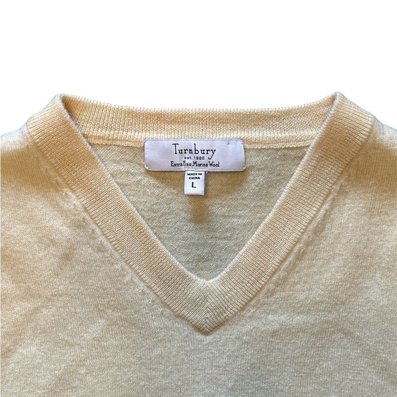 Vintage Turnbury Wool Sweater, Size L - Picture 3 of 3